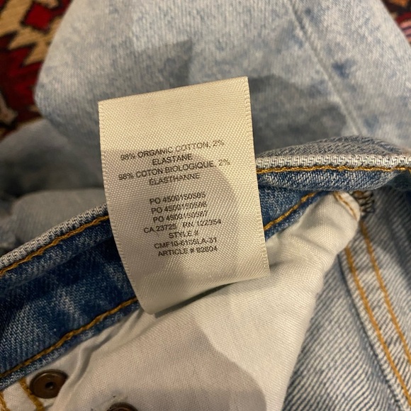 Aritzia Denim Forum Arlo Highrise Slim Jeans - Picture 8 of 8